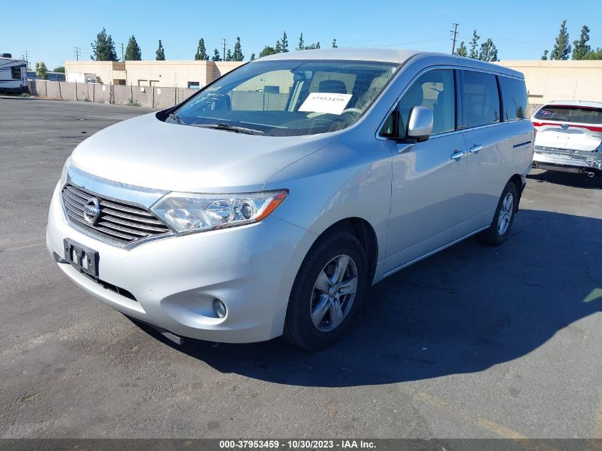 2014 Nissan Quest Sv VIN: JN8AE2KP6E9108223 Lot: 37953459