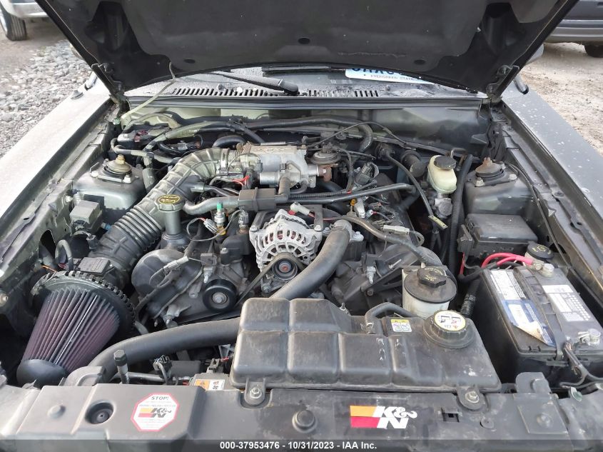 2001 Ford Mustang Gt VIN: 1FAFP42X01F166000 Lot: 37953476