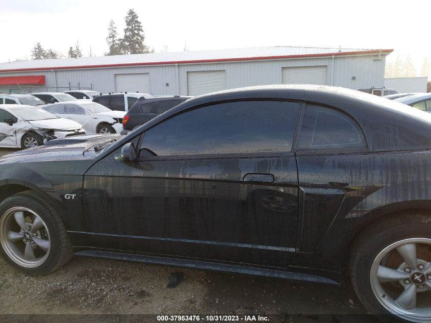 2001 Ford Mustang Gt VIN: 1FAFP42X01F166000 Lot: 37953476