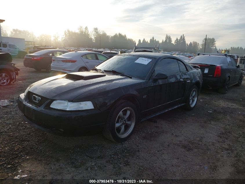 2001 Ford Mustang Gt VIN: 1FAFP42X01F166000 Lot: 37953476