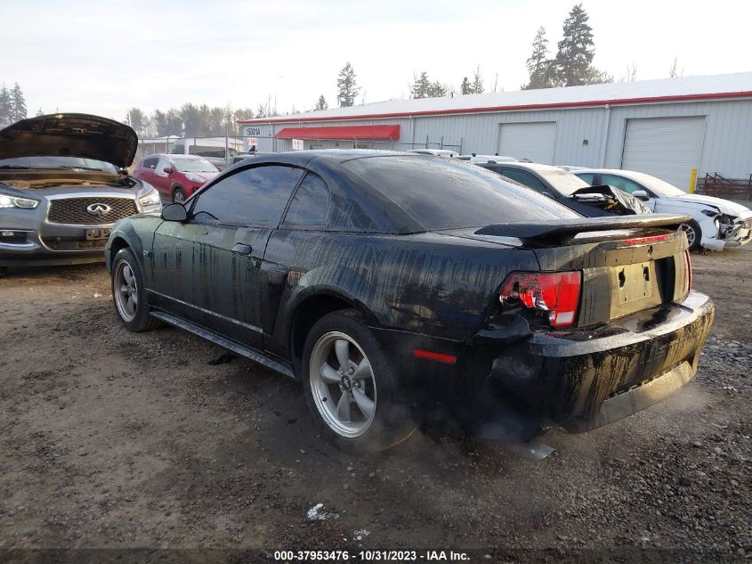 2001 Ford Mustang Gt VIN: 1FAFP42X01F166000 Lot: 37953476