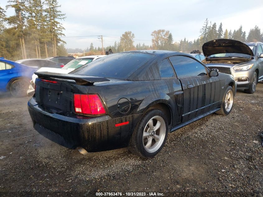 2001 Ford Mustang Gt VIN: 1FAFP42X01F166000 Lot: 37953476