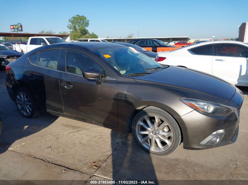 2014 Mazda Mazda3 S Grand Touring VIN: JM1BM1W32E1149922 Lot: 37953495