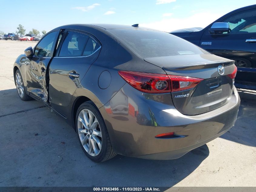 2014 Mazda Mazda3 S Grand Touring VIN: JM1BM1W32E1149922 Lot: 37953495