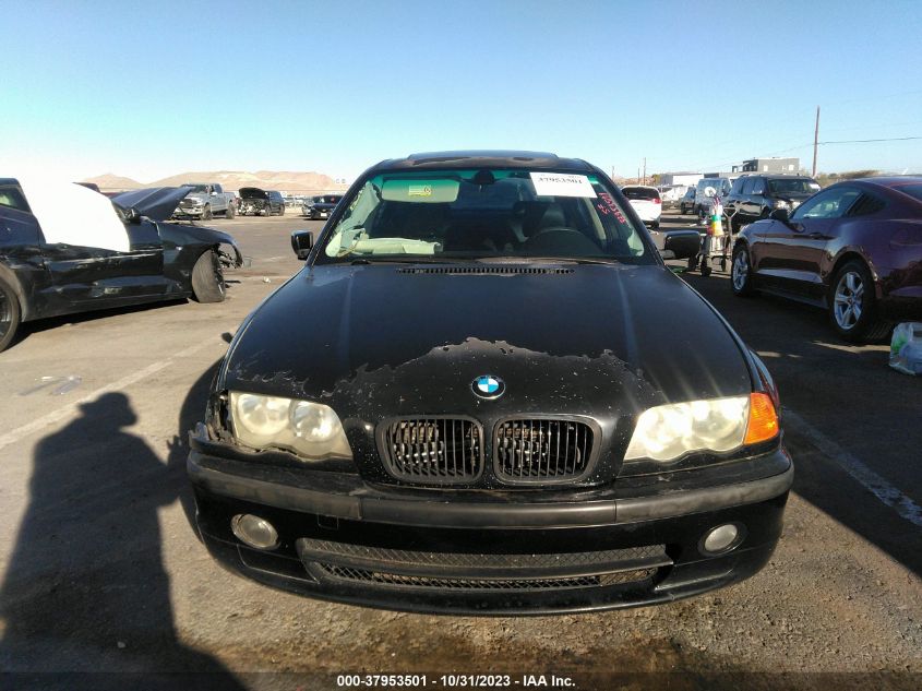 2001 BMW 3 Series 330I VIN: WBAAV53441JR78575 Lot: 37953501