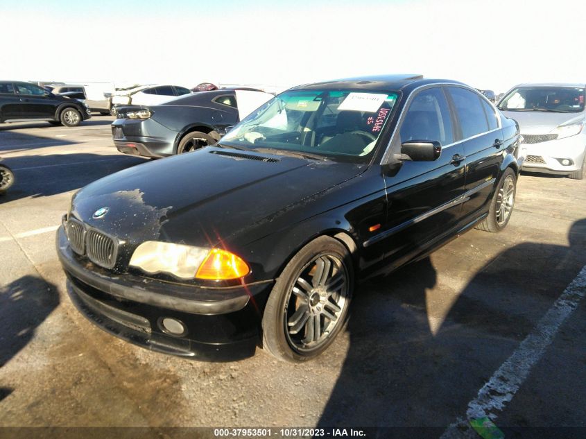 2001 BMW 3 Series 330I VIN: WBAAV53441JR78575 Lot: 37953501