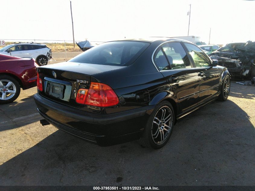 2001 BMW 3 Series 330I VIN: WBAAV53441JR78575 Lot: 37953501