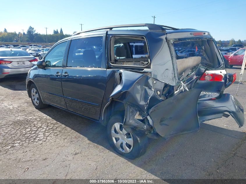 2009 Toyota Sienna Ce VIN: 5TDZK23C09S255728 Lot: 37953506