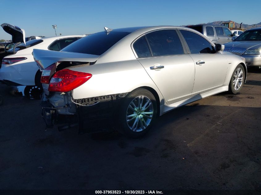 2012 Hyundai Genesis 3.8L VIN: KMHGC4DD9CU192702 Lot: 37953523