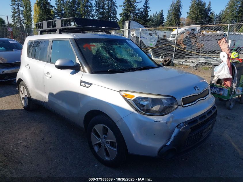 2015 Kia Soul Base VIN: KNDJN2A25F7786542 Lot: 37953539