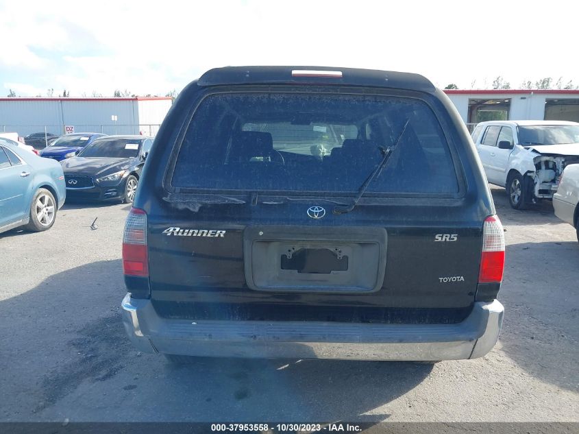 2000 Toyota 4Runner Sr5 V6 VIN: JT3GN86R6Y0162610 Lot: 37953558