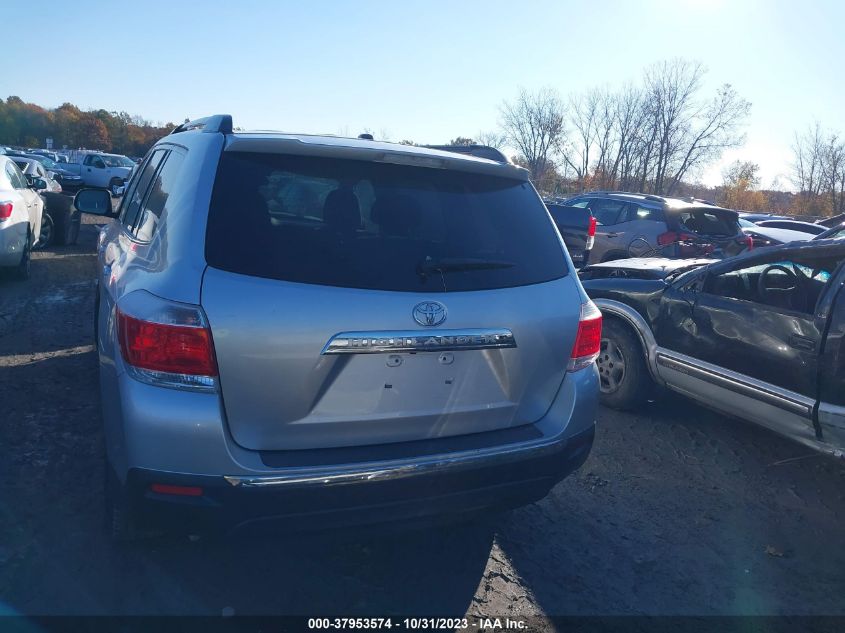 2011 Toyota Highlander Base V6 VIN: 5TDZK3EH9BS029630 Lot: 37953574