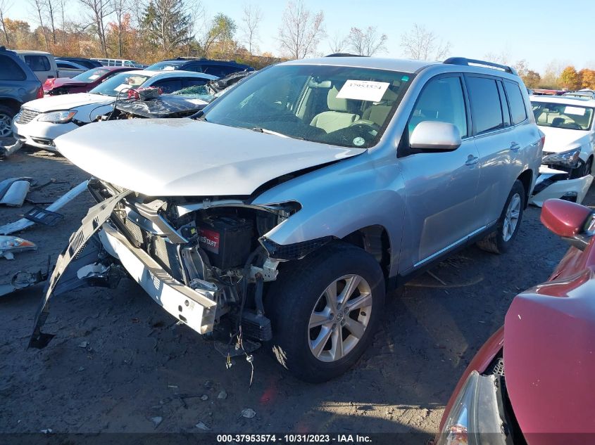 2011 Toyota Highlander Base V6 VIN: 5TDZK3EH9BS029630 Lot: 37953574