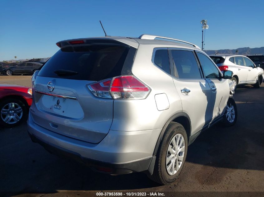 2016 Nissan Rogue S VIN: KNMAT2MT5GP595103 Lot: 37953598