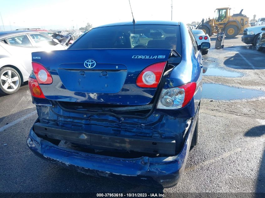 2003 Toyota Corolla Le VIN: 1NXBR38E73Z131242 Lot: 37953618