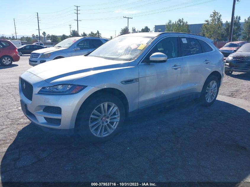 2018 Jaguar F-Pace 25T Prestige VIN: SADCK2FX2JA248869 Lot: 37953716