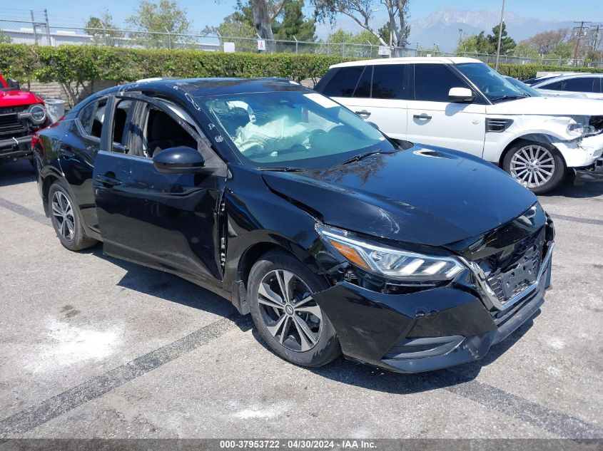 2021 Nissan Sentra Sv Xtronic Cvt VIN: 3N1AB8CVXMY245472 Lot: 37953722