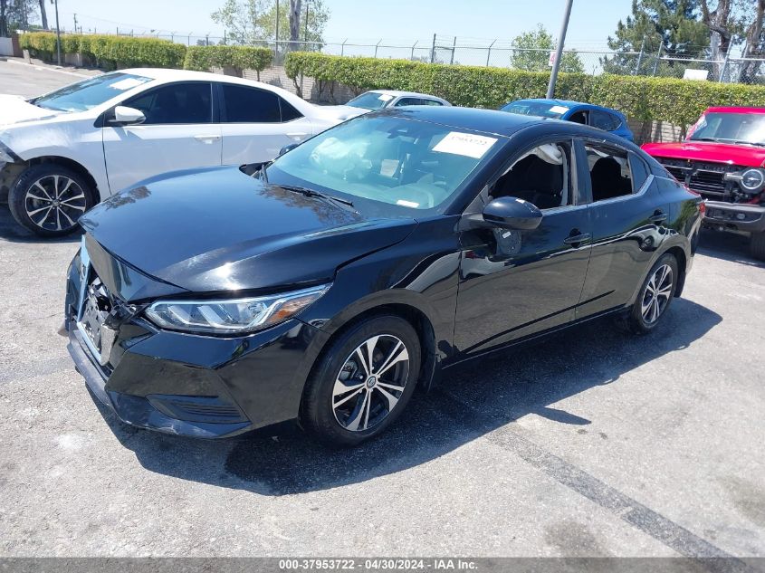 2021 Nissan Sentra Sv Xtronic Cvt VIN: 3N1AB8CVXMY245472 Lot: 37953722