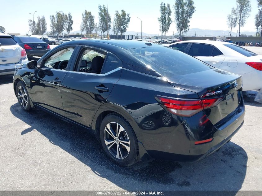 2021 Nissan Sentra Sv Xtronic Cvt VIN: 3N1AB8CVXMY245472 Lot: 37953722