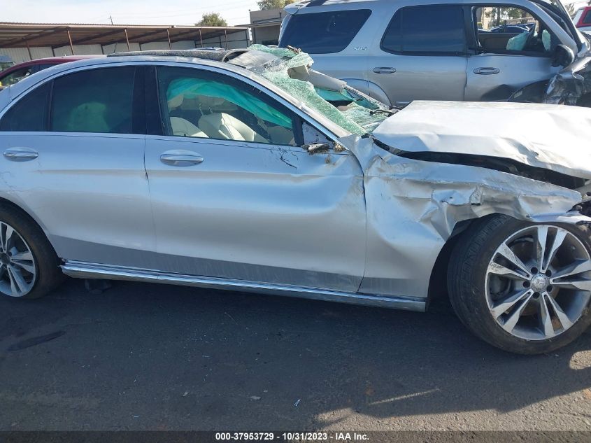 2016 Mercedes-Benz C 300 Sport/Luxury/ VIN: 55SWF4JB8GU174375 Lot: 37953729