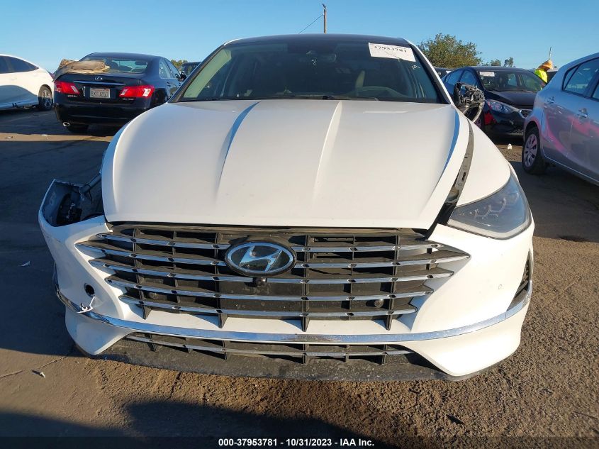 2021 Hyundai Sonata Hybrid Limited VIN: KMHL54JJ6MA033531 Lot: 37953781