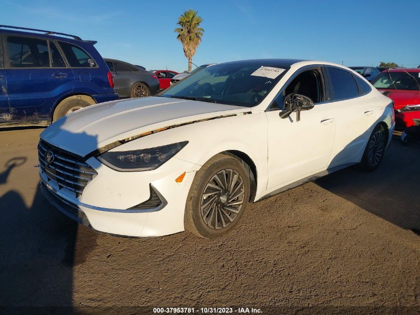 2021 Hyundai Sonata Hybrid Limited VIN: KMHL54JJ6MA033531 Lot: 37953781