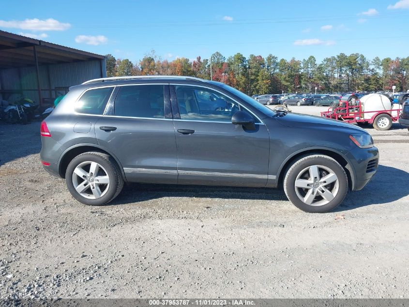 2013 Volkswagen Touareg Lux VIN: WVGEF9BPXDD001041 Lot: 37953787