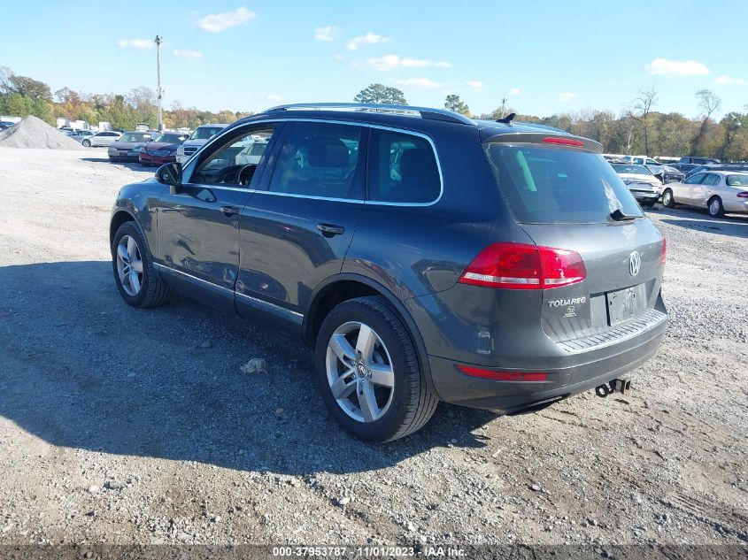 2013 Volkswagen Touareg Lux VIN: WVGEF9BPXDD001041 Lot: 37953787