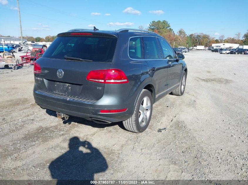 2013 Volkswagen Touareg Lux VIN: WVGEF9BPXDD001041 Lot: 37953787