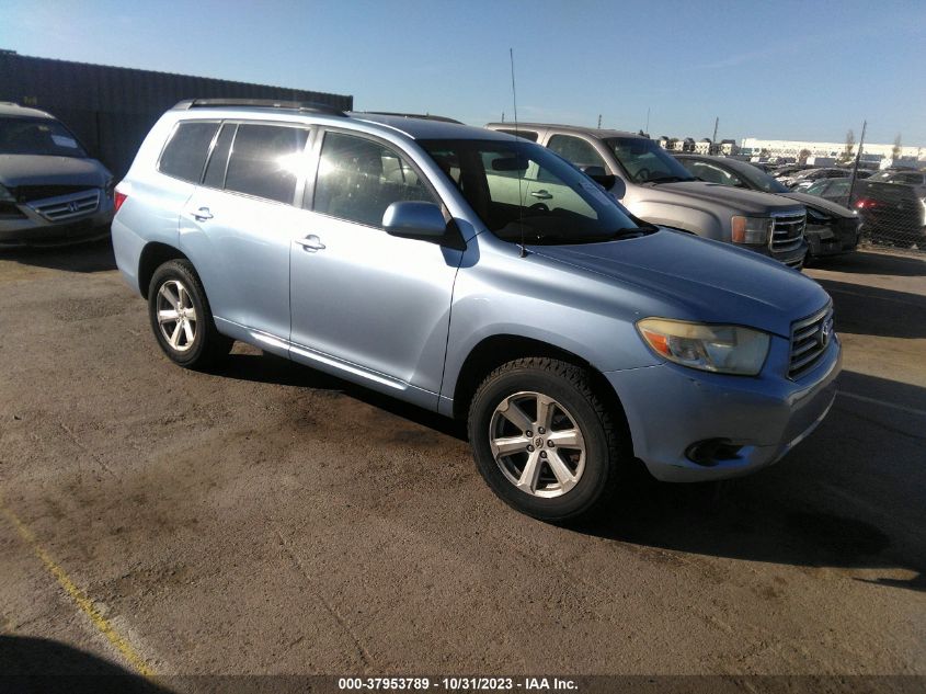 2008 Toyota Highlander Base VIN: JTEES41A182069256 Lot: 37953789