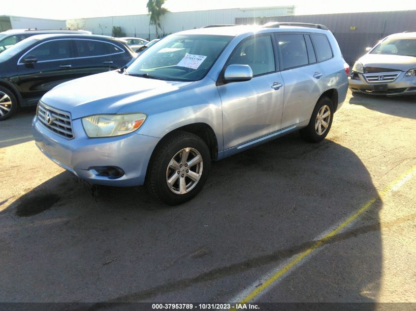 2008 Toyota Highlander Base VIN: JTEES41A182069256 Lot: 37953789