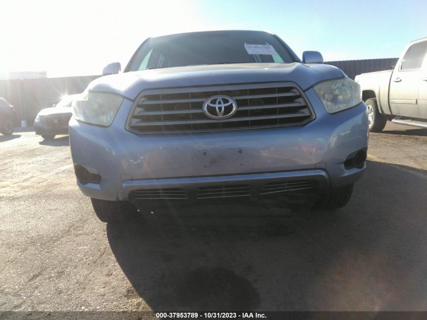 2008 Toyota Highlander Base VIN: JTEES41A182069256 Lot: 37953789