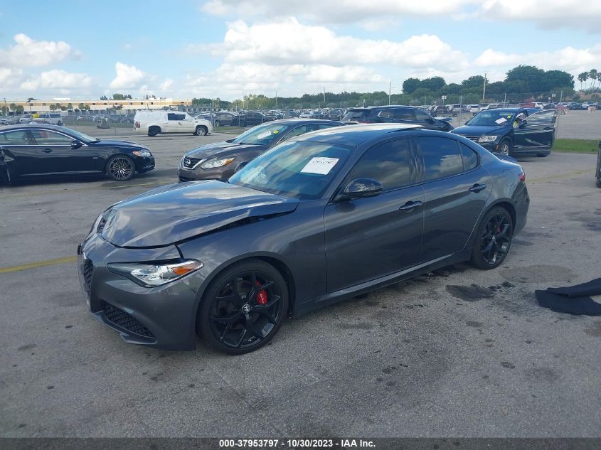 2021 Alfa Romeo Giulia Ti Rwd VIN: ZARFAMBN1M7645430 Lot: 37953797