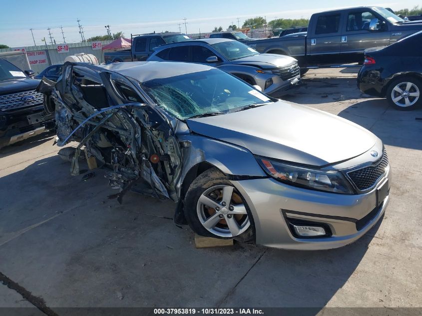 2015 Kia Optima Lx VIN: 5XXGM4A76FG361598 Lot: 37953819