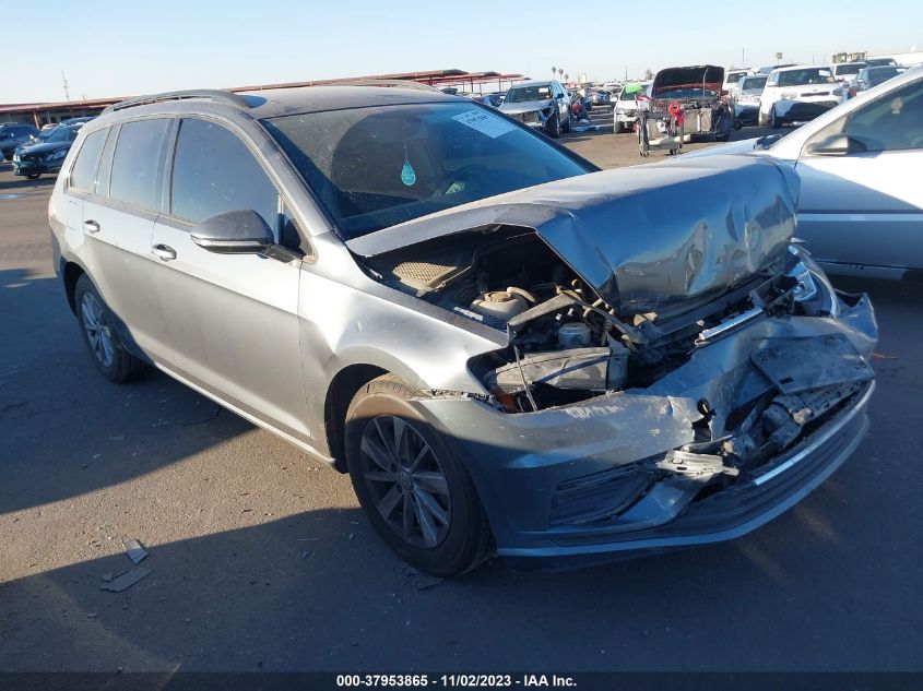 2019 Volkswagen Golf Sportwagen 1.4T S/1.4T Se VIN: 3VWY57AU5KM512672 Lot: 37953865