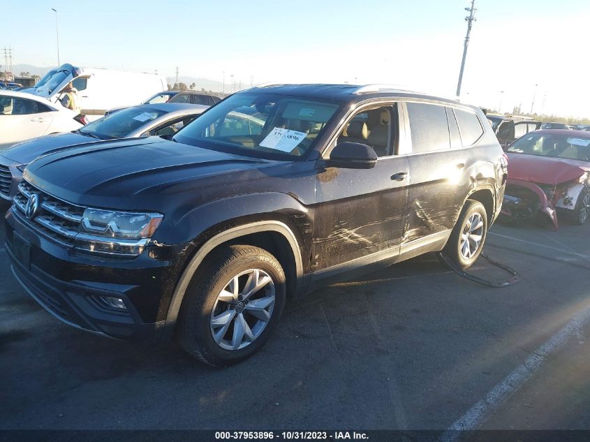 2018 Volkswagen Atlas 2.0T Se VIN: 1V2CP2CA4JC598309 Lot: 37953896