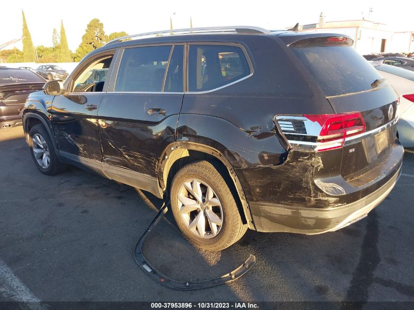 2018 Volkswagen Atlas 2.0T Se VIN: 1V2CP2CA4JC598309 Lot: 37953896