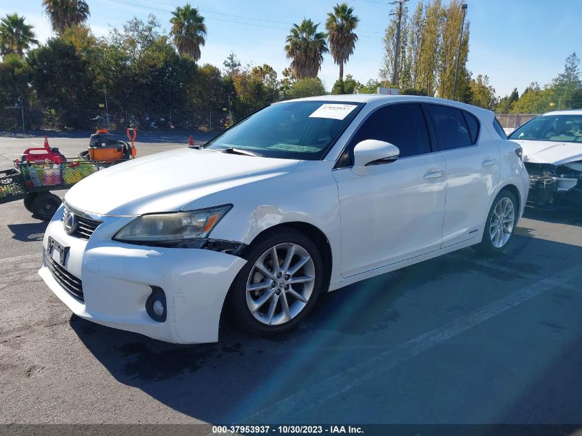 2011 Lexus Ct 200H VIN: JTHKD5BH4B2013644 Lot: 37953937