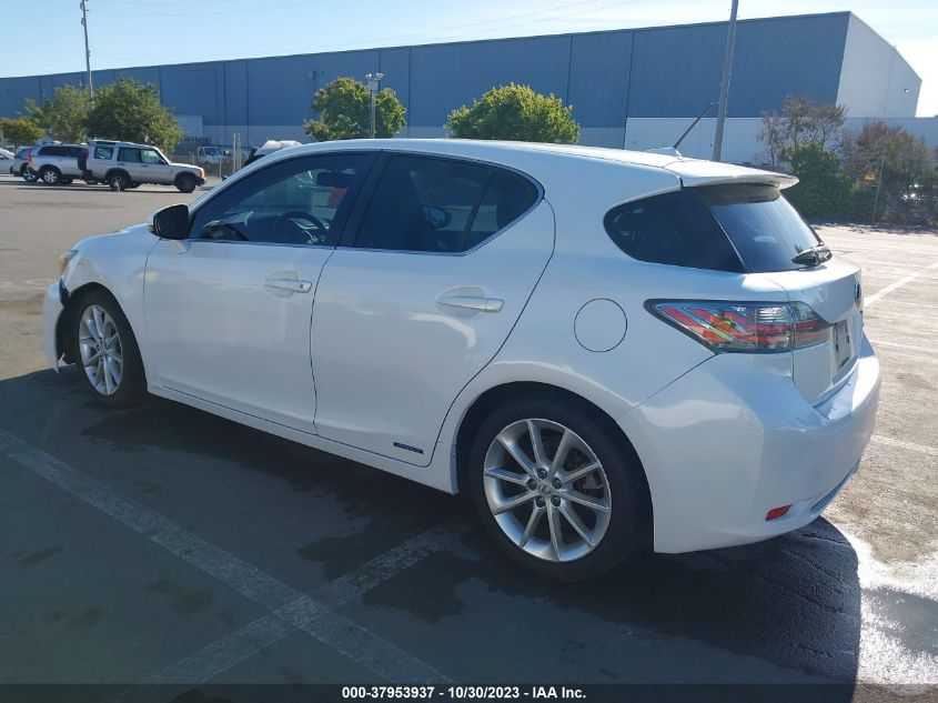 2011 Lexus Ct 200H VIN: JTHKD5BH4B2013644 Lot: 37953937