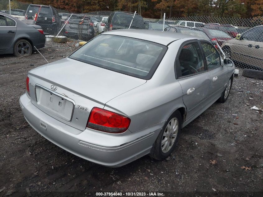 2002 Hyundai Sonata Lx/Gls VIN: KMHWF35H62A592523 Lot: 37954040