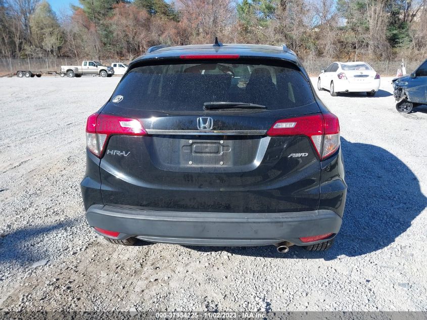 2019 Honda Hr-V Ex-L VIN: 3CZRU6H76KM711633 Lot: 37954225