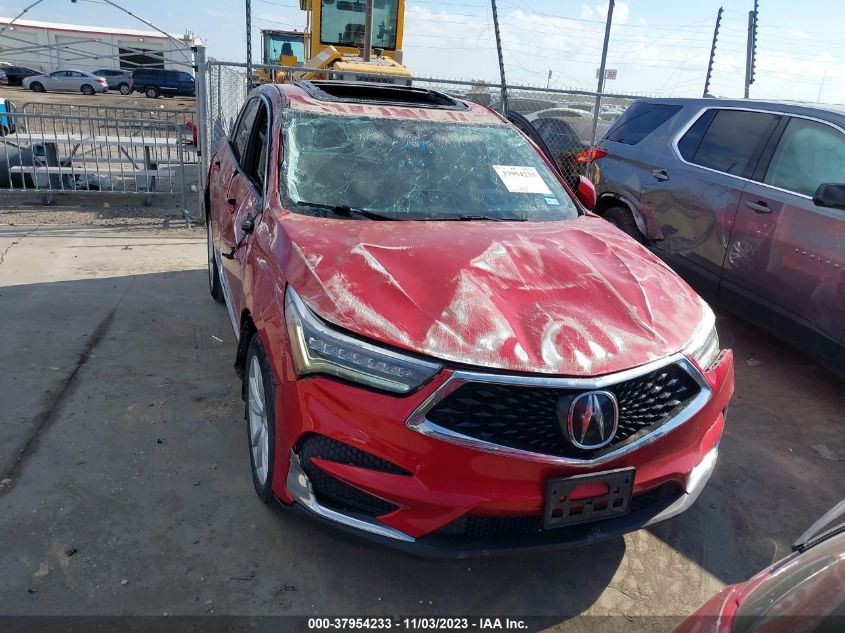 2020 Acura Rdx Standard VIN: 5J8TC1H3XLL017028 Lot: 37954233