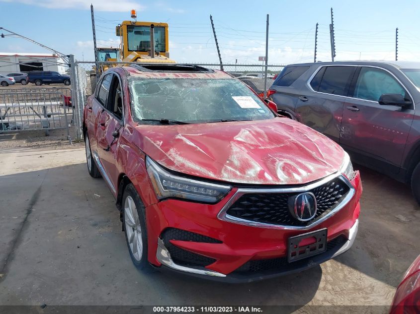 2020 Acura Rdx Standard VIN: 5J8TC1H3XLL017028 Lot: 37954233