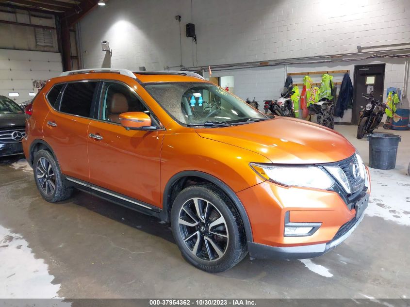 2017 Nissan Rogue Sl VIN: 5N1AT2MV0HC813406 Lot: 37954362