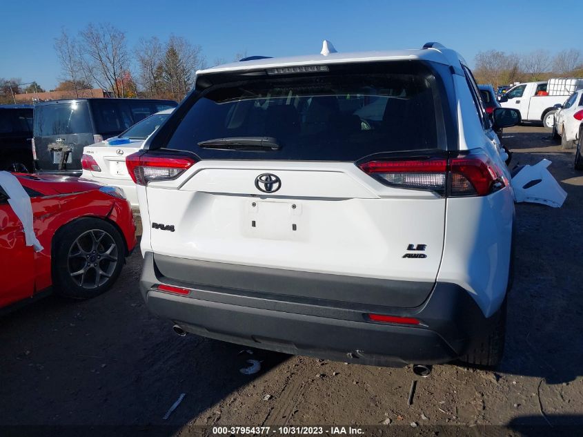 2021 Toyota Rav4 Le VIN: 2T3F1RFV4MW165954 Lot: 37954377