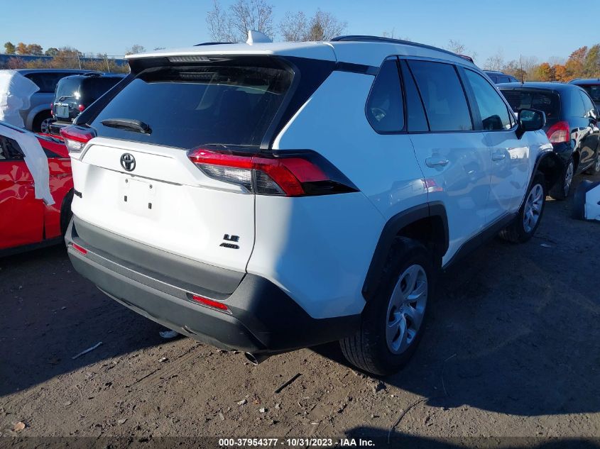 2021 Toyota Rav4 Le VIN: 2T3F1RFV4MW165954 Lot: 37954377