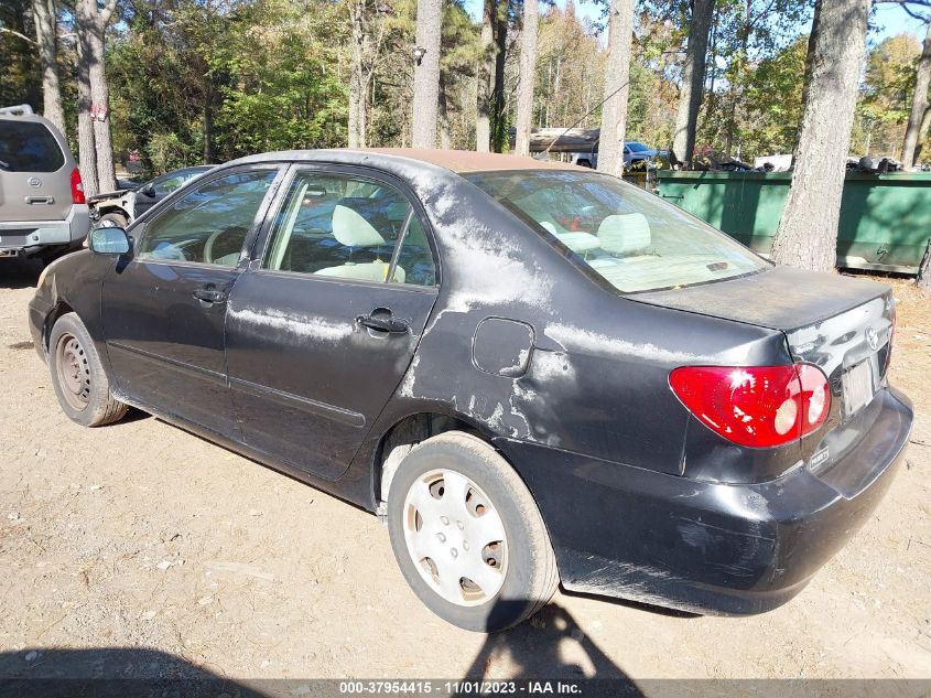 2006 Toyota Corolla Ce/Le VIN: JTDBR32E160093354 Lot: 37954415