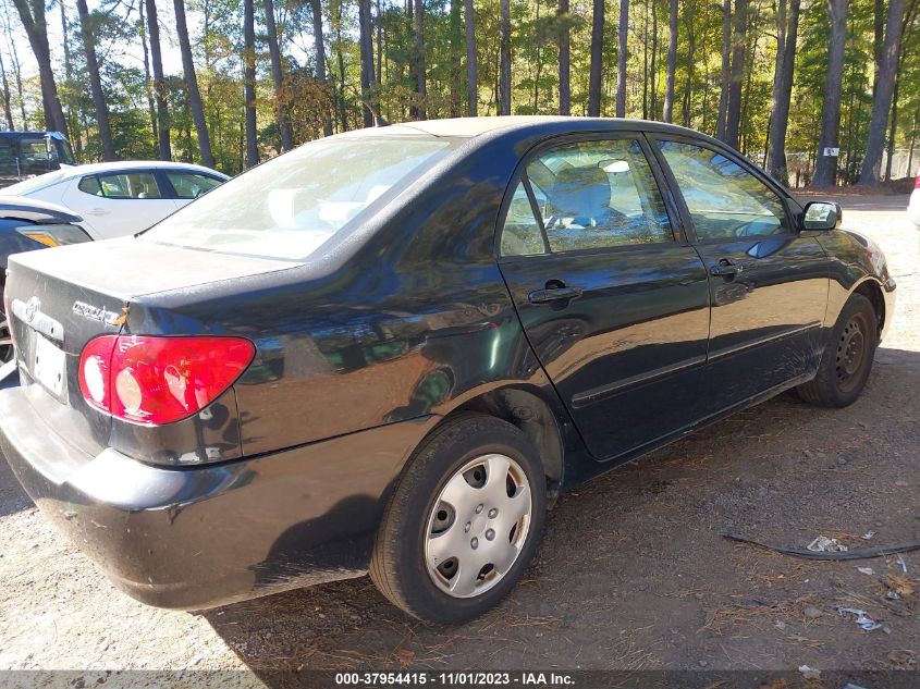 2006 Toyota Corolla Ce/Le VIN: JTDBR32E160093354 Lot: 37954415