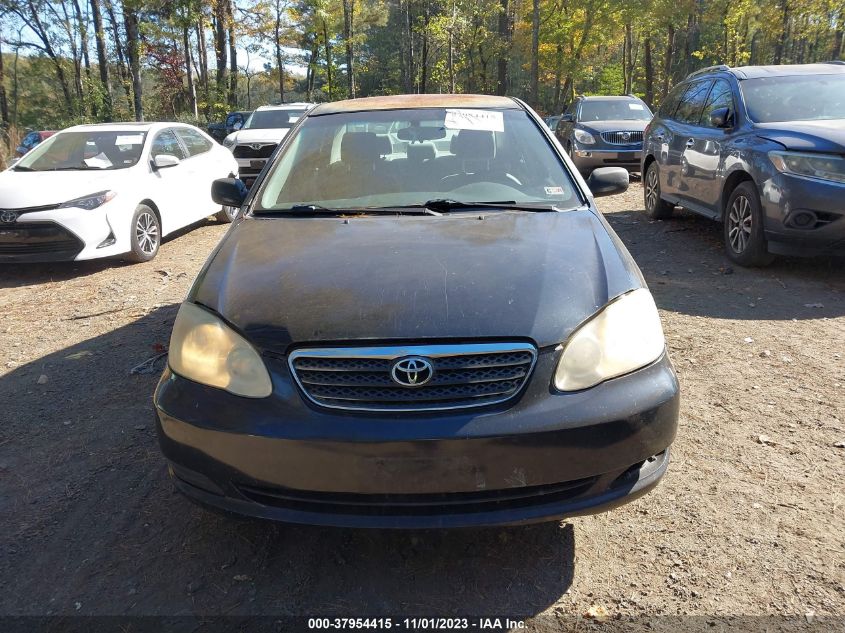 2006 Toyota Corolla Ce/Le VIN: JTDBR32E160093354 Lot: 37954415