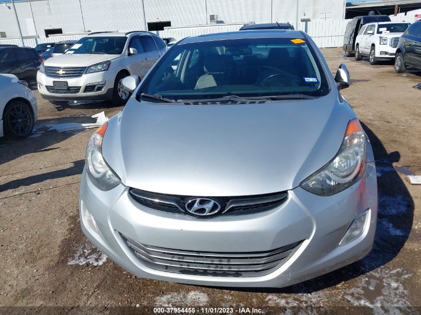 2013 Hyundai Elantra Limited Pzev VIN: 5NPDH4AE4DH171032 Lot: 37954455